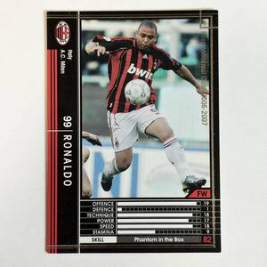 ♪♪WCCF 06-07 黒 ロナウド Ronaldo AC Milan ♪三点落札で普通郵便送料無料♪