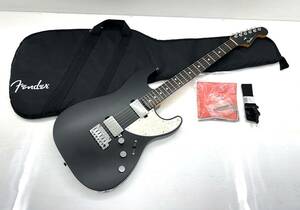 ○【美品/160】Fender MIJ Elemenntal Stratocaster Stone Black ソフトケース付