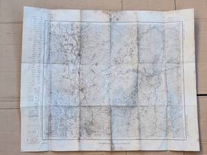 ７６　昭和7年　奈良　地図　大日本帝國陸地測量部　古地図