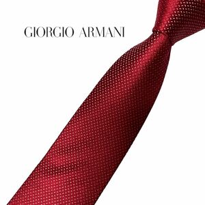 GIORGIO ARMANI ネクタイ 小紋柄 ジョルジオアルマーニ USED 中古 m821