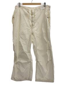 US.ARMY◆ボトム/M/コットン/WHT/無地/90年代/snow camo pants