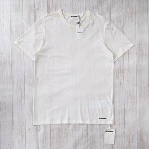 JIL SANDER/ジルサンダー/MINI LOGO TEE/Tシャツ/SIZE L/裾ロゴ/良質素材/新品タグ付き