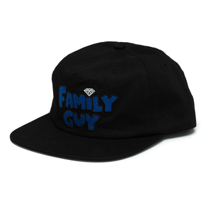 新品 DIAMOND SUPPLY CO キャップ FAMILY GUY ブラック ダイアモンド HUF 堀米雄斗