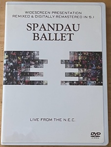 Spandau Ballet スパンダー・バレエ Live from The N.E.C. 1986 DVD 中古 NEW WAVE POPS ライヴ映像