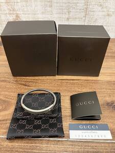 ◇GUCCI | グッチ　バングル　シルバー925