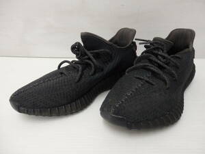 mf61) adidas YEEZY BOOST 350 V2 BLACK アディダス イージーブースト スニーカー ブラック FU9006 27.5cm