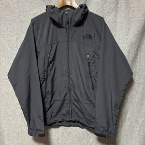 美品 THE NORTH FACE ノースフェイス マウンテンパーカー 薄手 ダークグレー S ぬ