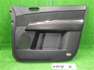 マツダ 純正 MPV 《 LY3P 》 右フロントドアトリム L531-68-420A-02 P40200-23014365