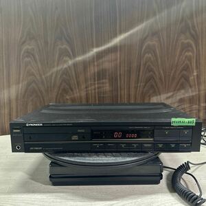 MYM11-339 激安 CDデッキ PIONEER PD-6030 COMPACT DISC PLAYER 通電OK 中古現状品 ※3回再出品で処分