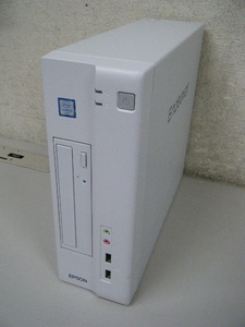 01 EPSON Endeavor AT10 / OSなし / Core i3 6100 3.70GHz / HDD1TB / M8GB / DVDRAM / 中古(現状品)