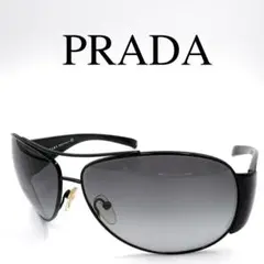 PRADA プラダ サングラス 度なし SPR64I フルリム ケース、外箱付き