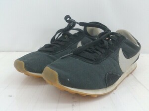 ◇ NIKE ナイキ PRE MONTREAL RACER VNTG 828436-007 スニーカー シューズ サイズ24.0cm ブラック系 レディース P