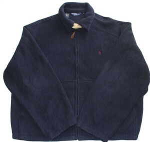 ★POLO RALPH LAUREN★ ポロラルフローレンフリーススイングトップジャケット90sヴィンテージUSED!!!