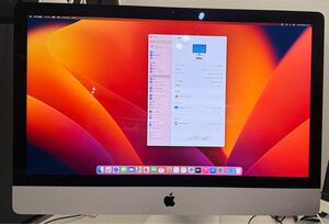 【動作確認済み】iMac (Mid 2017) Retina 5K 27インチ MEM 8GB/FD 1TB MNE92J/A