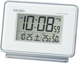 セイコークロック(Seiko Clock) セイコー クロック 目覚まし時計 電波 デジタル 2チャンネル アラーム カレンダ