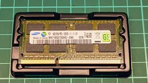 ノートPC用メモリー SAMSUNG 4GB 2R×8 PC3-12800S 1600 SO-DIMM 204PIN 両面実装 1枚