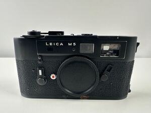 【1/93E2】 Leica ライカ LEICA M5 WETZLAR ボディ カメラ 動作未確認