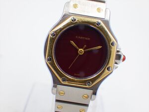 29095BIa②【1円スタート】Cartier カルティエ 稼動品 AC9.80 gr サントスオクタゴンSM 750 希少 レディース 時計 自動巻き ケース24mm