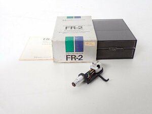 Fidelity-Research フィデリティリサーチ MCカートリッジ FR-2 ヘッドシェル付き 元箱付き ★ 6ED9A-9