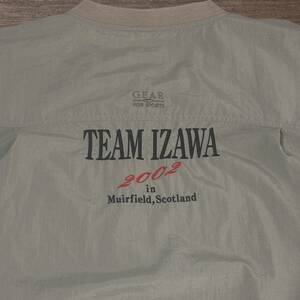 ◎TEAM IZAWA チーム伊沢 伊沢利光　GEAR TOUR STAGE ツアーステージ ナイロンジャケット