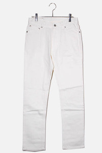 未使用品 BEAMS ビームス BASIC DENIM ベーシック スリム ストレート デニムパンツ ジーンズ 29 WHITE ホワイト 11-21-0465 /◆ メンズ