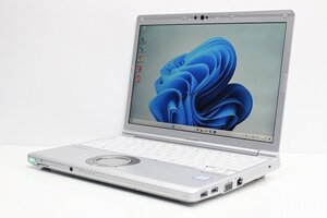 1円スタート ノートパソコン Windows11 WPS office搭載 Panasonic レッツノート CF-SV7 第8世代 Core i5 SSD256GB メモリ8GB カメラ