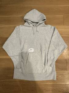 20aw WTAPS ACADEMY HOODED COTTON CHAMPION REVERSE WEAVE GRAY M＊ダブルタップス チャンピオン リバースウィーブ スウェット パーカー