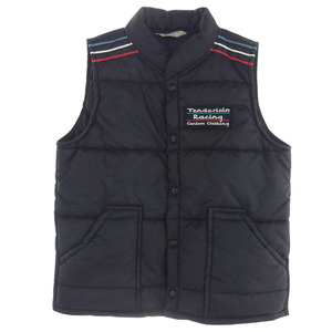 TENDERLOIN テンダーロイン T-NRA RACING VEST ワッペン レーシング ベスト ブラック系【中古】