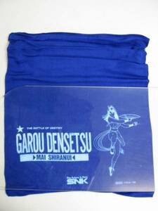 ◆◇GAROU DENSETSU 餓狼伝説・巾着袋 (不知火　舞) 青色①◇◆