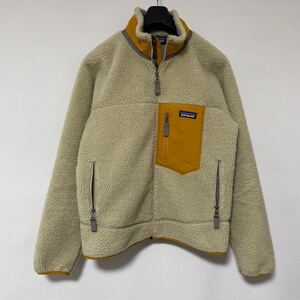 美品 2019 年 限定 PEWG パタゴニア レトロ X ジャケット S Patagonia Retro-X Jacket ナチュラル マスタード 黄