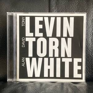 入手困難 LEVIN TORN WHITE　king crimson yes peter gabriel pink floyd tool adrian belew tony levin bruford dream theater zappa