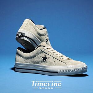 【新品 白 US10.5 29.0cm TimeLine ONE STAR J VTG】 タイムラインワンスター converse time line addict all ox hi chuck taylor ct 50 59