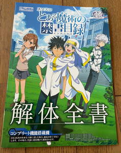 非売品　とある魔術の禁書目録　特別ブック「解体全書」