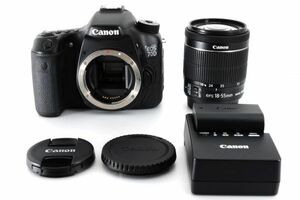 【動作良好】★外観・光学美品★ CANON EOS 70D EF-S 18-55mm F3.5-5.6 IS STM #5370