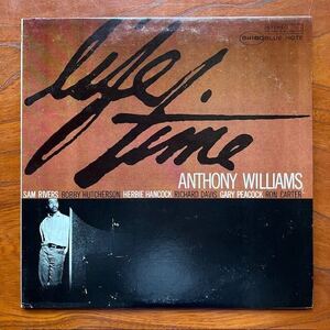 VAN GELDER刻印 青ベタ ♪ BLUE NOTE / ANTHONY WILLIAMS『LIFE TIME』SAM RIVERS/BOBBY HUTCHERSON/サム・リヴァース/ブルーノート