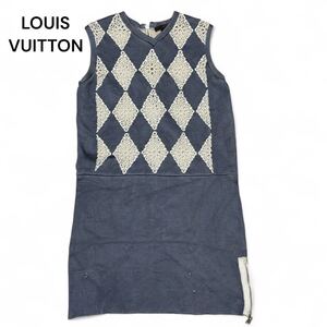 LOUIS VUITTON ルイヴィトン ストレッチ ワンピース M