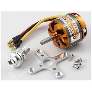 RCTimer BC3536/9 910KV Outrunner ブラシレス モーター (Shaft 5.0mm)★ホビーショップ青空