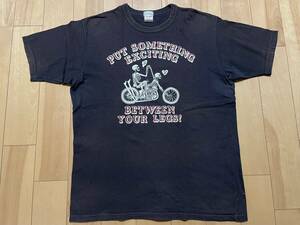 FREEWHEELERS フリーホイーラーズ POWER WEAR Tシャツ "LOVE IT UP" (MOTOR PSYCLONE GARAGE SERIES) SHADY BLACK L LOT.2225020