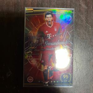 WCCF footista F21-R ロベルト・レバンドフスキ Panini