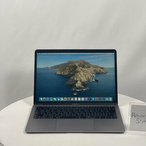 ★１円スタートお得！★MacBookAir 13インチ 2019 Retina Apple 8GB 128GB シルバー アップル 充放電回数 410回【中古】JISキーボード