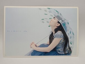 堀江由衣 ポストカード 「CD sky」 購入特典　声優　グッズ　非売品　NOT FOR SALE　コレクション　写真