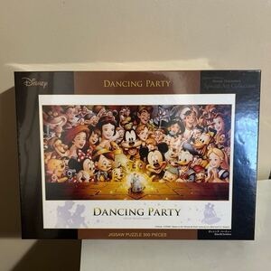 [新品未使用]ジグソーパズル ディズニー Dancing Party 300ピース 30.5x43cm D-300-284