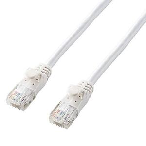 エレコム LANケーブル CAT6A 7m 爪折れ防止コネクタ cat6a準拠 やわらか ホワイト LD-GPAY/WH7