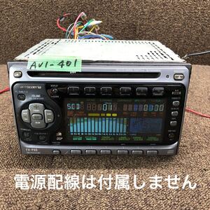 AV1-401 激安 カーステレオ Carrozzeria Pioneer FH-P80 QD044778 CD カセットFM/AM プレーヤー 本体のみ 簡易動作確認済み 中古現状品