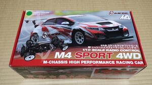 ☆3レーシング☆Mシャーシ 4WD☆SAKURA M4TCR-2018☆電動1/10ツーリングカー☆新品ボディ付☆