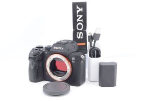 美品★SONY ソニー α7III ボディ ブラック ILCE-7M3 フルサイズ ミラーレス一眼カメラ　　R3118