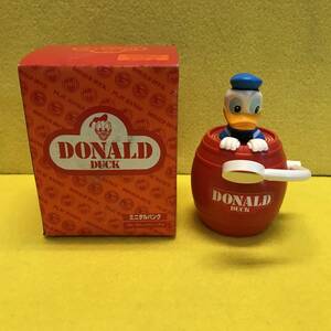 TOMY・トミー【DONALD DUCK★ドナルド・ダック】コイン・バンク/貯金箱★プレイバンク・ミニダル・バンク★昭和レトロ★ディズニー★WDP