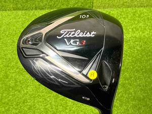 TITLEIST VG3（2012） フレックスR VG50 ロフト角10.5 ドライバー ゴルフクラブ タイトリスト