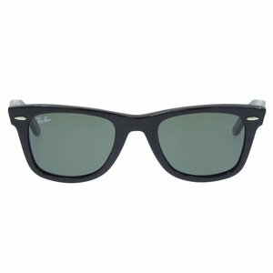 ■ 1円 ～ 正規 中古品 参定2.7万■ Ray-Ban レイバン ■ WAYFARER ウェイファーラー ■ サングラス RB2140 A 901 黒 G-15 グリーン 眼鏡