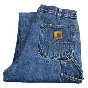 Carhartt デニム ペインターパンツ W34 L32 インディゴ ジーパン Gパン ジーンズ ワークパンツ 90s カーハート